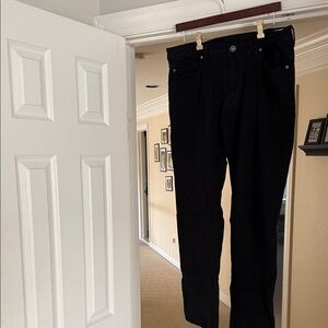 Classic Black Straight Men's Jeans